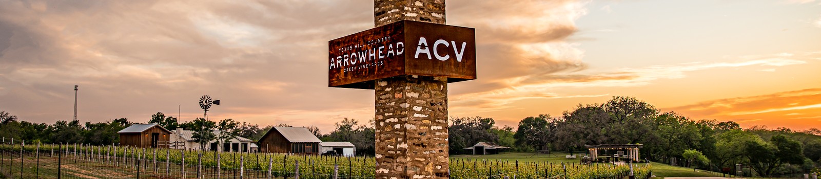 Arrowhead Creek Vineyards Entrance Sign