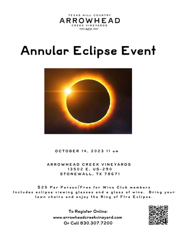 Annual Eclipse Event 10.14.2023