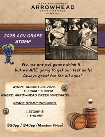 Grape Stomping Event 2025